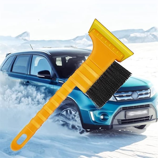 Isskraper Bilbørste Snøbørster Verktøy Spade Bilfrontrute Is- og Snøskrapeverktøy Snøkost Magisk Frontrute Isskraper 35*12cm Snøbørste