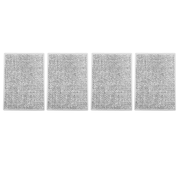 4 st embossing mappar Multifunktionella DIY Craft plast prägling mallar mappar för prägling maskin