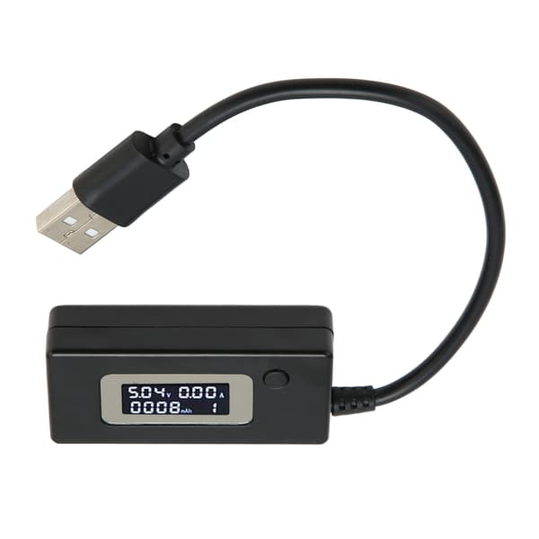 USB spenning strømtester LCD-skjerm 50mA-3500mA USB multimeter 3-15V 0.05A-3.50A