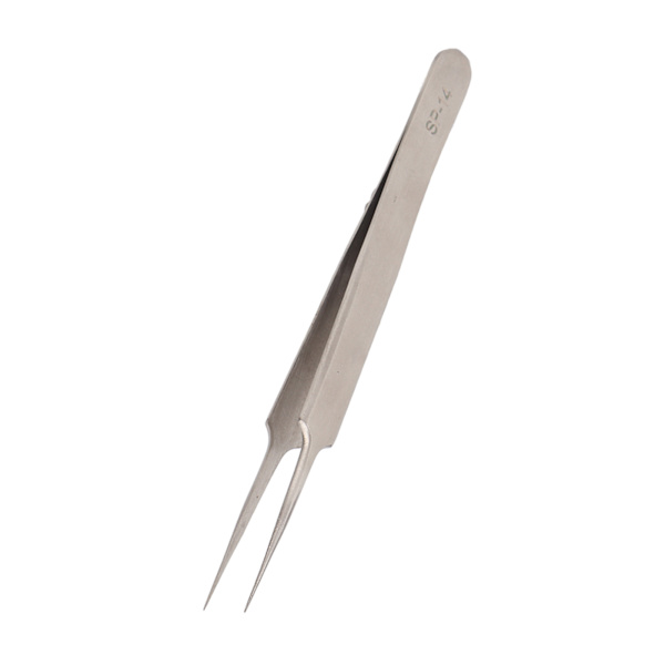Ruostumattomasta teräksestä valmistetut ammattimaiset pinsetit, jotka estävät magneettisuuden, karkaistut, erittäin joustavat ja tarkat pinsetit SP12