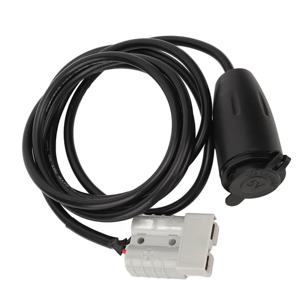 50A til 4.8A batteriladekabel med USB-adapter 16AWG 2m lang for bilindustrien