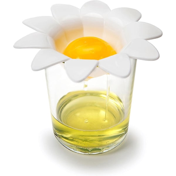 Daisy Blomsterdesign Eggedeler for Baking Søt Kjøkkenutstyr Eggehvite Eggeplommedeler