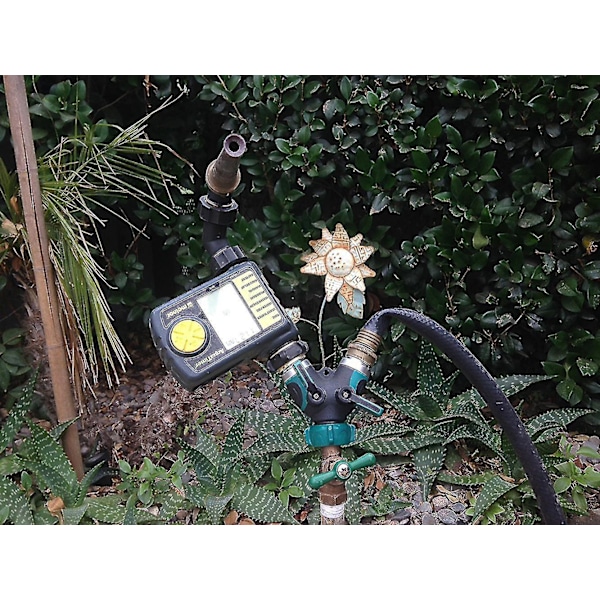 Messing Manifold, 3/4\" Havehane Y Splitter Dobbelt Slangekobling\"-AK