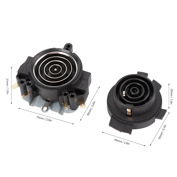 Elektrisk vattenkokare delar termostatbrytare KSD688-5 Plus vattenkokare bas KSD368-5 reservdel