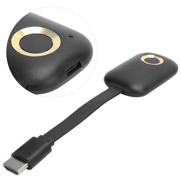 G9 Plus 4K trådløs Wifi-skjermmottaker speilingsenhet adapterdongle