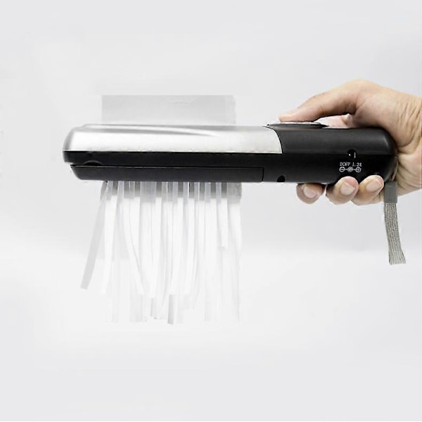 USB/ Batteridrevet Bærbar Mini Makuleringsmaskin