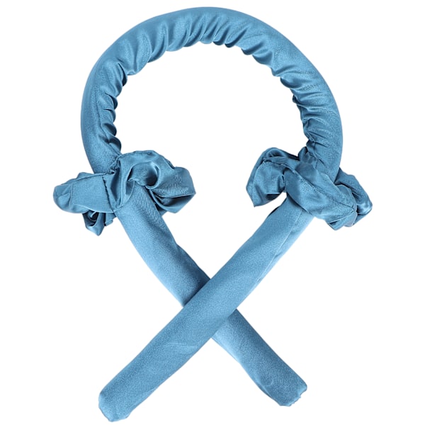 No Heat Curling Rod Curling Foam Hårrulle DIY Sove Heatless Hårkrøllere Hårkrølleverktøy Mørkeblått