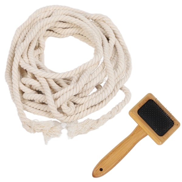 Macrame Kit 8mmx10m DIY Vævning Blød Ingen Særlig Lugt Gobelin For Tilbehør Til Håndværksentusiaster