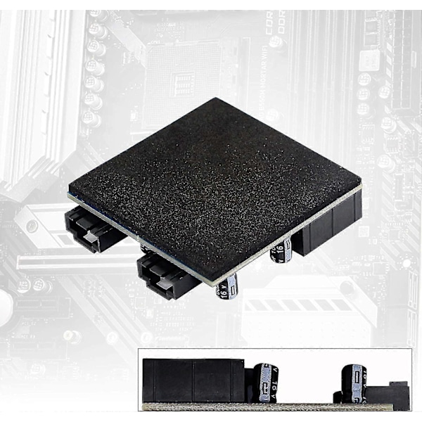 Moderkort USB 2.0 9-pin Header 1 Till 4 Förlängningshubb Splitter Adapter