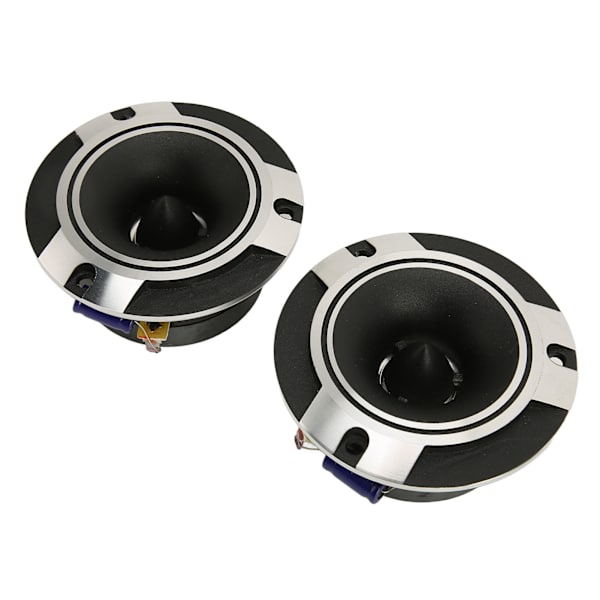 2 stk 150W koaksial bilhøjttaler med høj følsomhed Stereo Surround Sølv Sort bilhøjttaler til bilstereosystemer