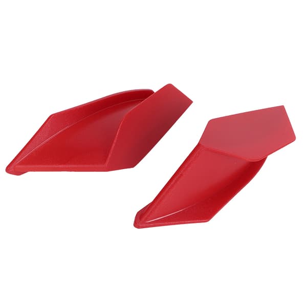Motorcykel Aerodynamiske Winglets Spoiler Ving Universal Modificerings Tilbehør Rød