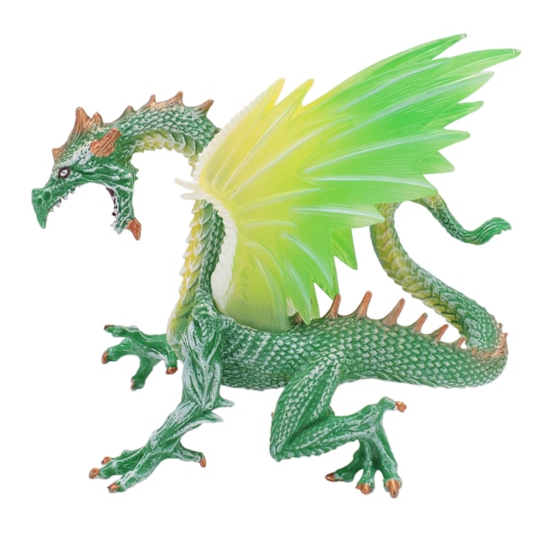 Flygande drake modell realistisk forntida drake figur samling hantverk statisk prydnad leksak PL124 262