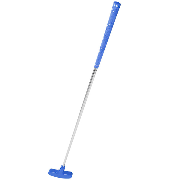 31 tommer mini gummihoved golfputtere til børn golfputter stålskaft (blå)