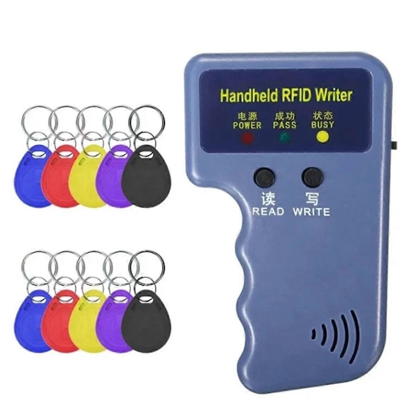 Håndholdt 125KHz RFID Kopimaskine Skriver Duplikator Programmerer Læser