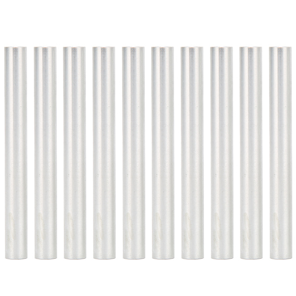 10 stk. aluminiumslegeringssøjle rund indvendig gevind afstandsstykker Fastgørelseselementer M4x0,7 mm lang 48 mm