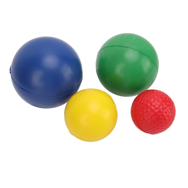 4st Handträningsboll Piano Fingerträningsgrepp Stärkande muskelklämägg
