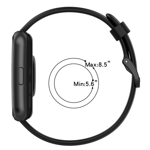 Smart Watch Replacement Band Grå Grön Smart Watch Mjuk silikonrem för FIT2