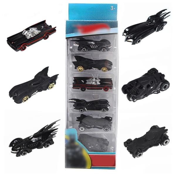 6 stk. Run Car 1:64 Alloy Mini Modelbil Lastbil Børnefødselsdagsgaver Legetøj til Børn Drenge