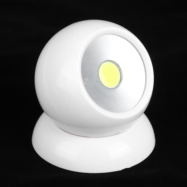 Husstand COB LED Natlys 360° Roterende Korridor Trappe Væglampe med Magnetisk Base