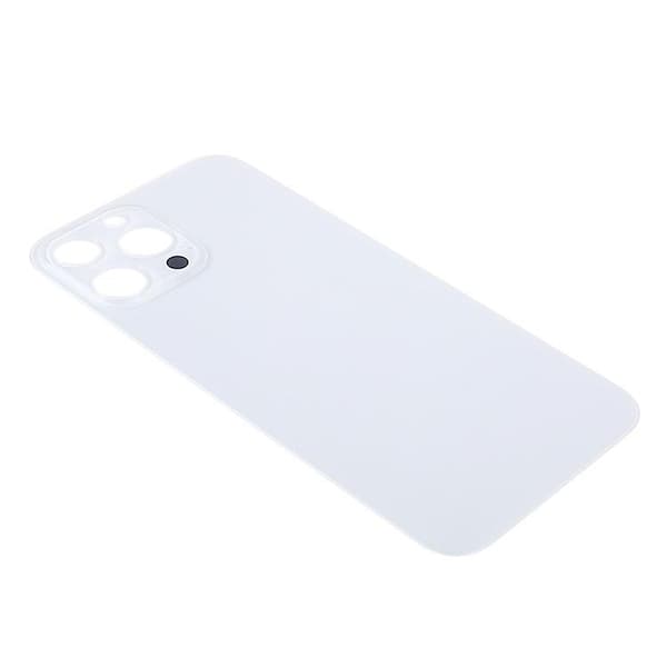 Compatible with iPhone 13 Pro Max 6.7 inch Battery Housing Repair Part (Large Hole) White