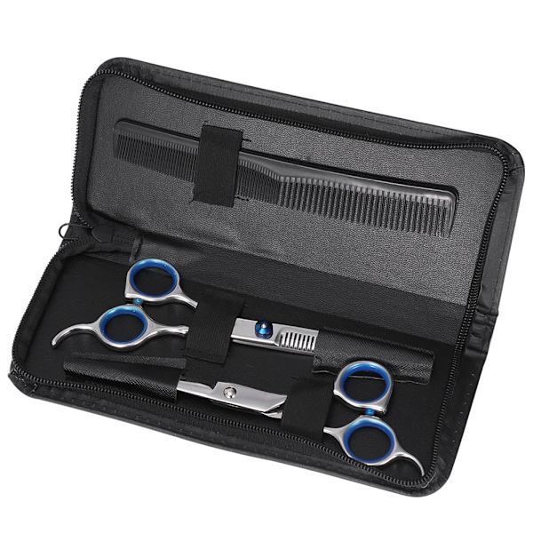 4 st/set Hår saxar Klipp saxar Kam Salon Professionell Frisör Hårklippning Tunnande Frisör set