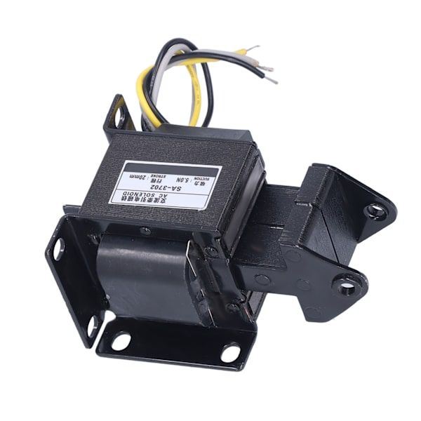 BERM AC Solenoid Elektromagnetisk Traksjon Push Pull Elektrisk Magnet AC220V SA‑3702