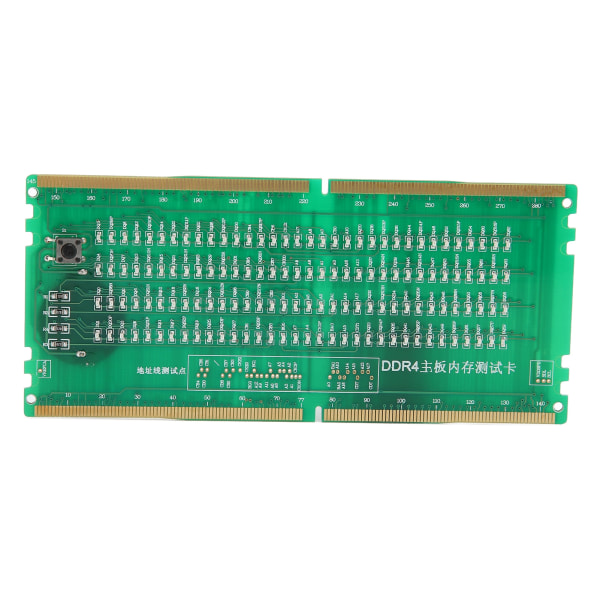 Datamaskinminnetester PCB-materiale Forover Bakover Tilgjengelig Datamaskin DDR4-minnetester med LED for PC