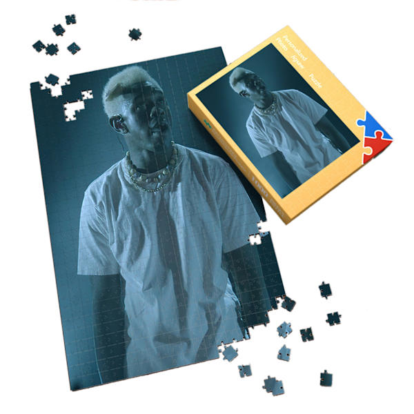 Hahmovalokuva Jigsaw Puzzle Star Fan Lomapäivän juhlat Kirkas elävä kuviopalapeli Lelulelu Syntymäpäivälahja 1000kpl 29,5 x 19,7 tuumaa