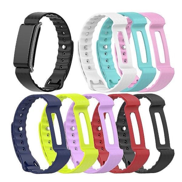 Justerbar silikone smartwatch-rem til Huawei Honor A2 - urrem blå