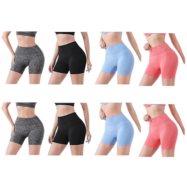 Shapermov Ion Shaping Shorts, Tummy Control Butt Lifting Shorts L-XL Mörkgrå
