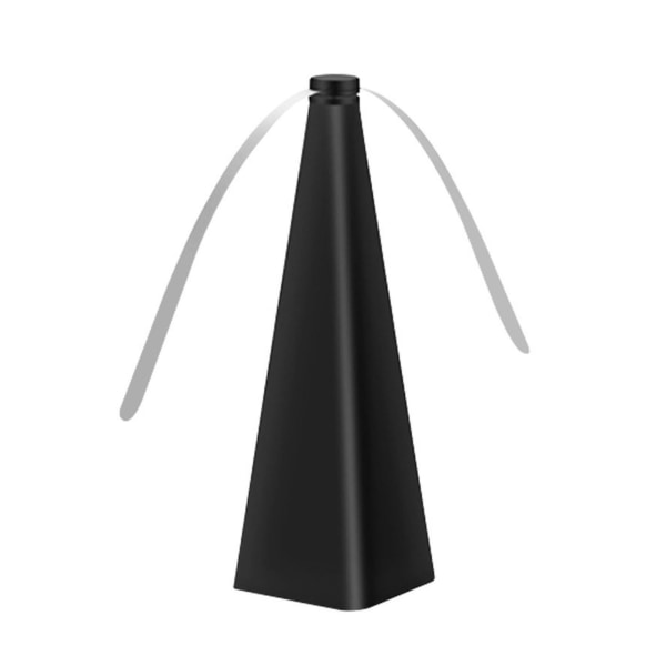 Svart flue-avvisende vifte reflektert hologram punkt praktisk stabil moderne automatisk stille flue-avvisende vifte