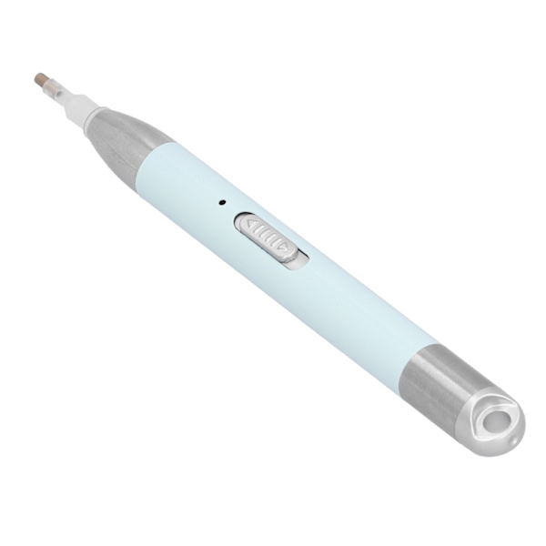 Bor Pen Lysende USB Genopladelig Korssting Applikation Diamant Maleri Værktøj med Opbevaringsboks Grøn