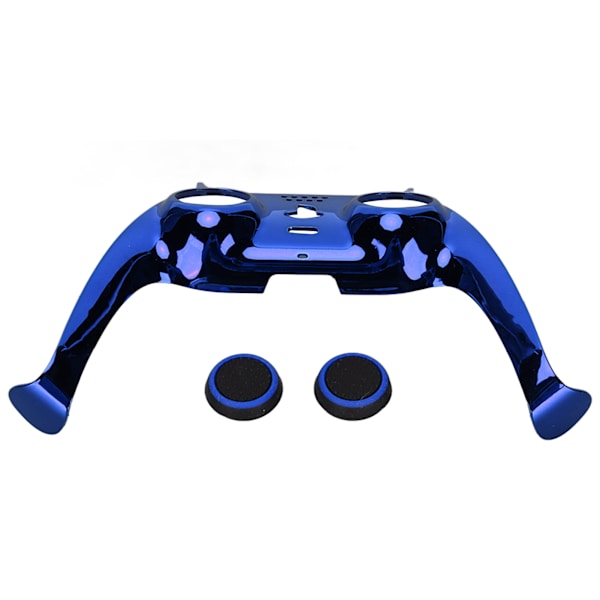 Til PS5 Controller Faceplate DIY Udskiftning Clip Shell Dekoration Tilbehør med Joystick Covers Blå