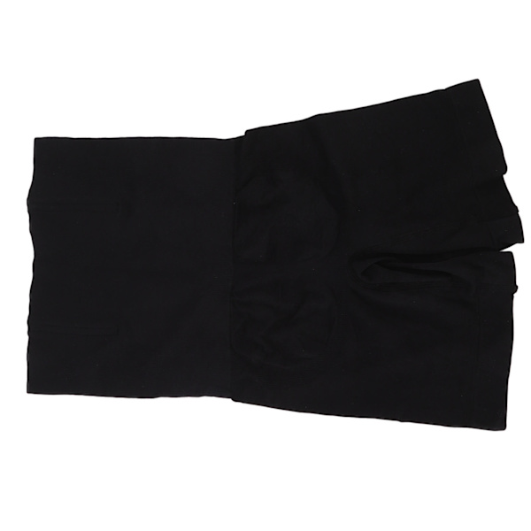 Sömlös Tummy Control Shapewear Hög Midja Lår Slankare Rumpa Lyft Body Shaper Shorts Svart för Kvinnor XL/XXL