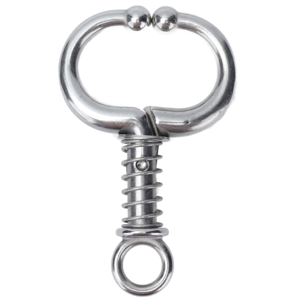 Storfe Nese Ring Rustfritt Stål Storfe Neseklemme Okse Ku W Spring Nose Ring for FarmS