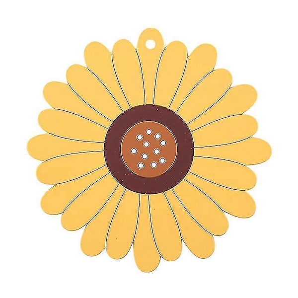 Varmebestandige Isolerte Gryteunderlag, Sklisikker Silikon Trivet - 2 stk Varm Panne Matte