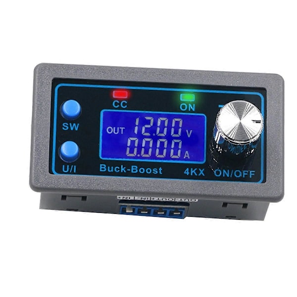 CNC DC Buck Boost Converter 4A Justerbar Regulert Strømforsyning