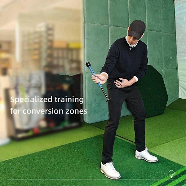 Golftreningshjelpemidler Golf Innendørs og Utendørs Svingtilbehør Blå