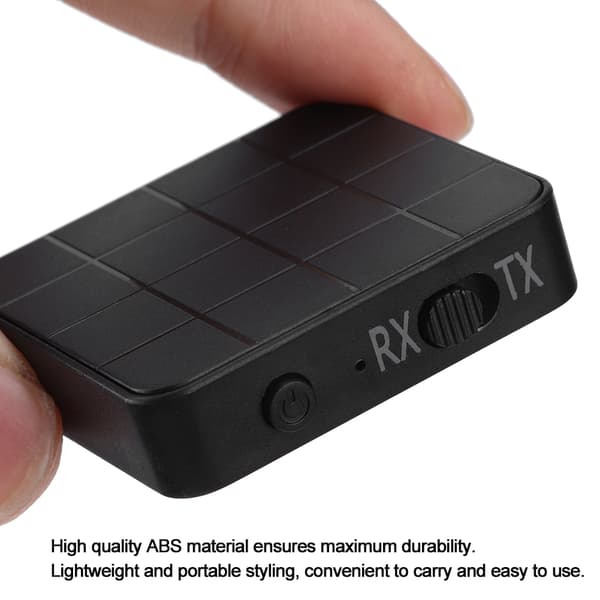 Bluetooth 5.0 2-i-1 Audio Receiver Transmitter Musik Stereo Adaptere til Bil TV PC