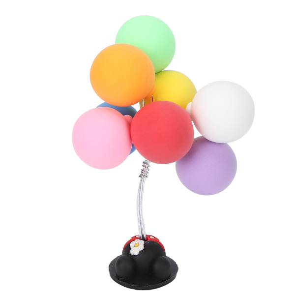 Aromaterapi indeslutningsflaske flygtigt dæksel Farverig ballon Dejlig bil Dashboard dekoration