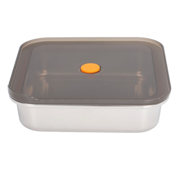 Stainless Steel Food Storage Container Stainless Steel Preservation Box Bento Box with Lid 1200ml