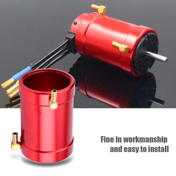 RC Modelbådtilbehør Metaldel 40mm-68mm Motor Vandkølingskappe