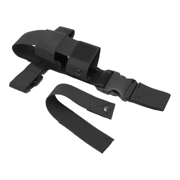 Benhölster för ben Drop Leg Holster Molle Vattenflaskeväska Multifunktion för utomhuscamping VandringSvart