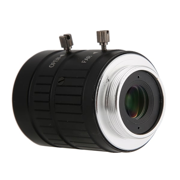 CCTV HD 25mm 10MP Sikkerhedskamera Manuel blænde Lens C Mount