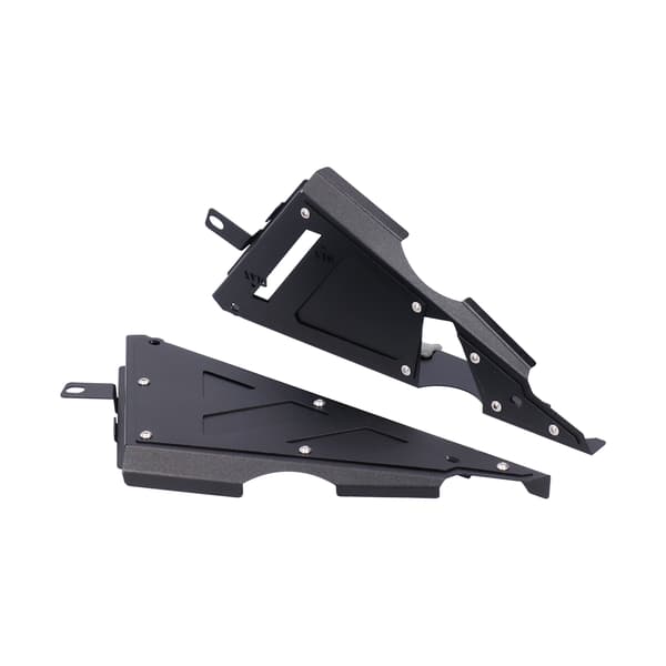 2 stk. motorcykel sidebeklædning til Kawasaki Ninja 650/Z650 2017-2019 Sort