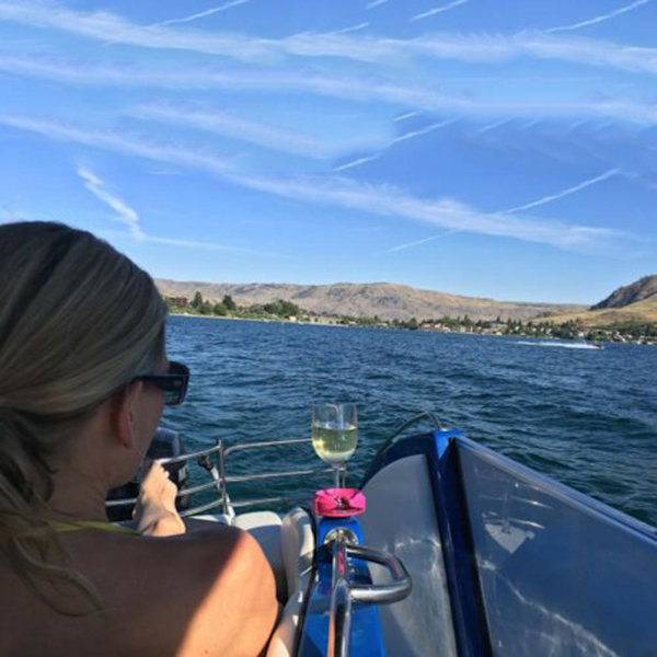 Udendørs vinglasholder Bærbar yachtfiskeri vinglasholder til både