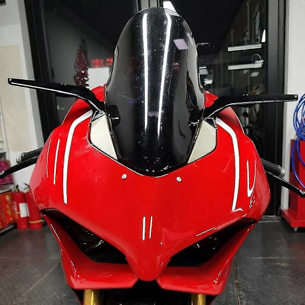 Ducati Panigale V2 V4 959 1299 Motorcykel Sidospeglar - Justerbara Roterande Vindvinge Backspeglar