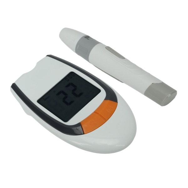 Blodsockermätare Kit 100 Blodsocker Testremsor 100 Lansetter Hög Noggrannhet Diabetes Testare