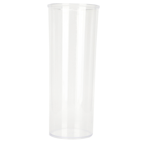 Mätcylinder Transparent vätskebehållare Laboratoriemätning Lärinstrument