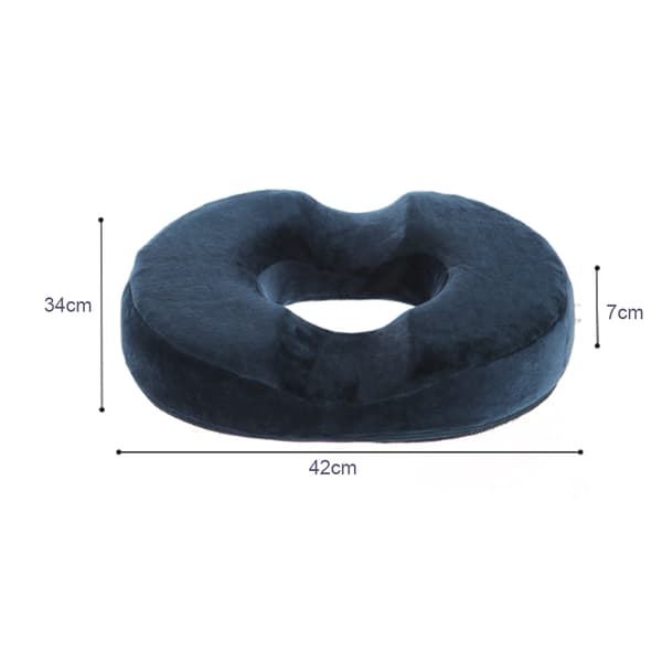 Donutpude Smertelindring Siddepude Komfortskum Donut Sædepude